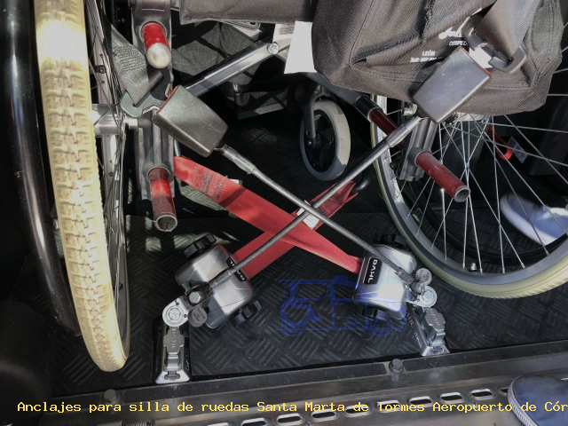 Seguridad para silla de ruedas Santa Marta de Tormes Aeropuerto de Córdoba